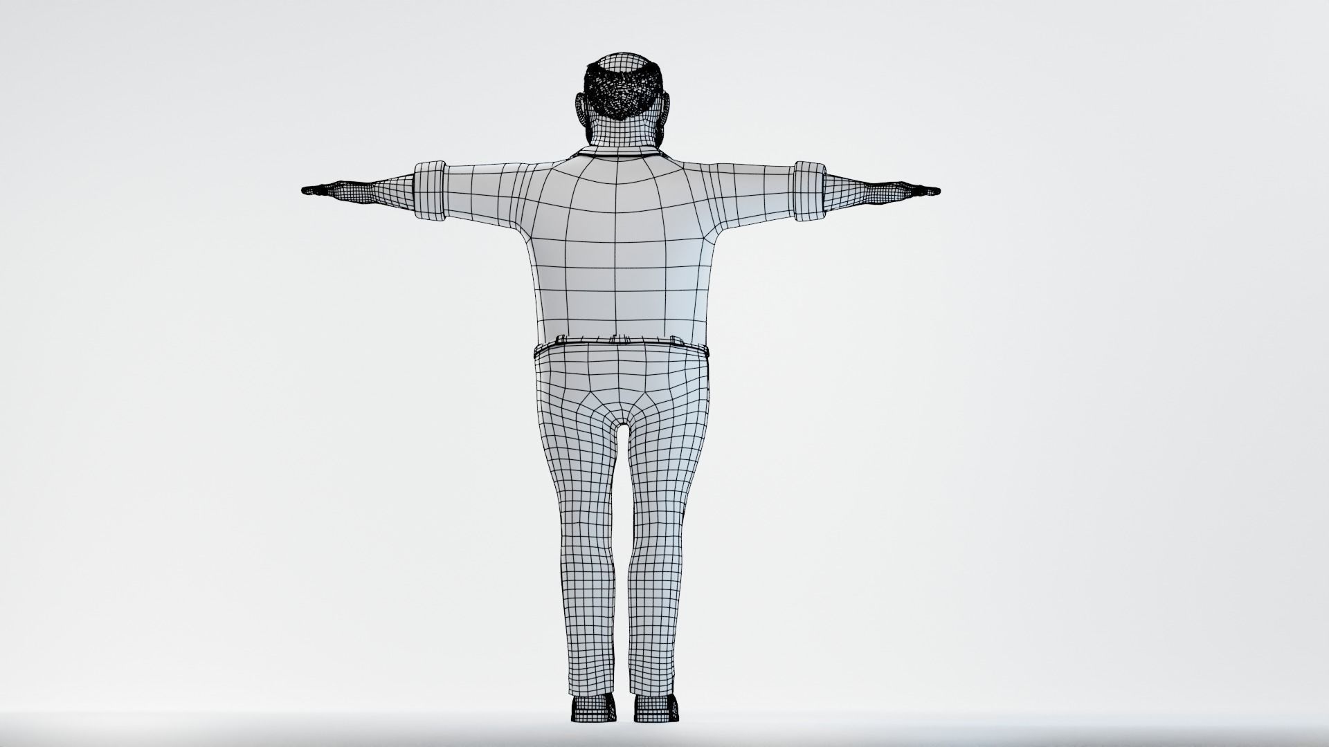 Cartoon Family Rigged V2 Low-poly 3D model_96