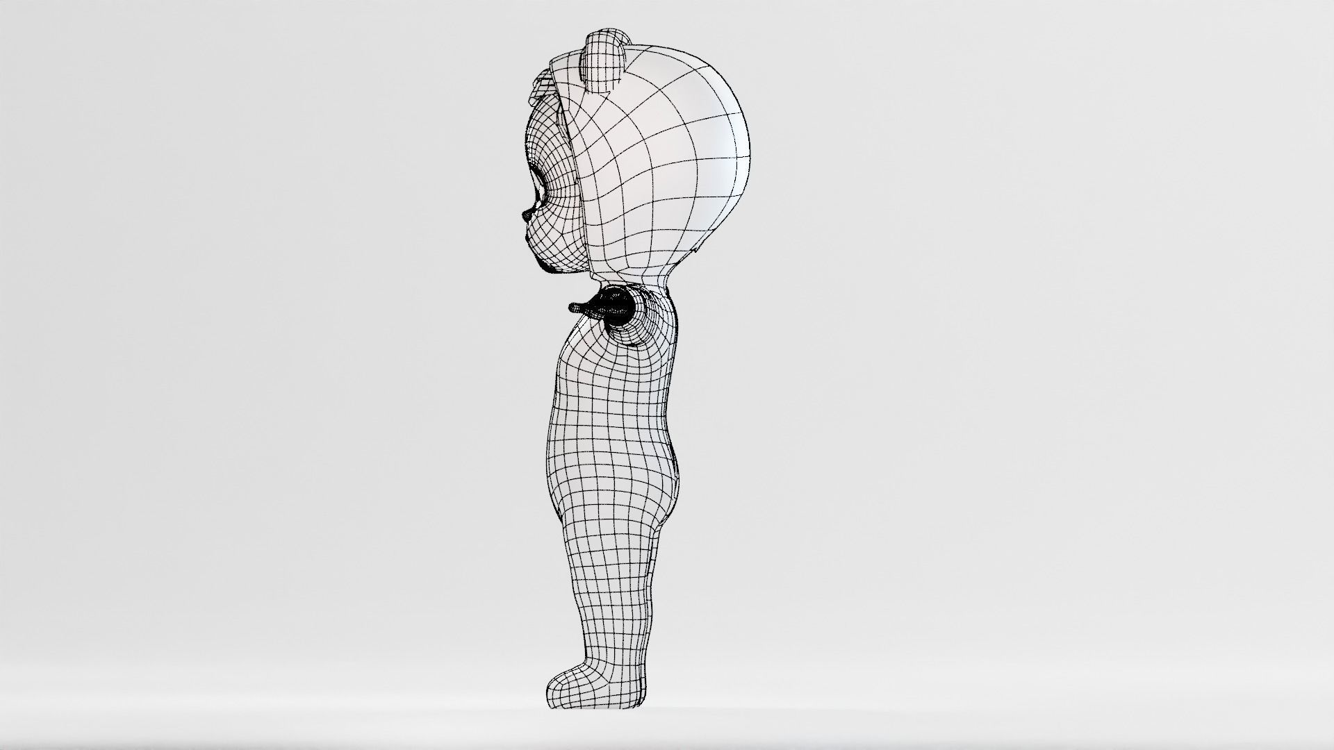 Cartoon Family Rigged V2 Low-poly 3D model_21