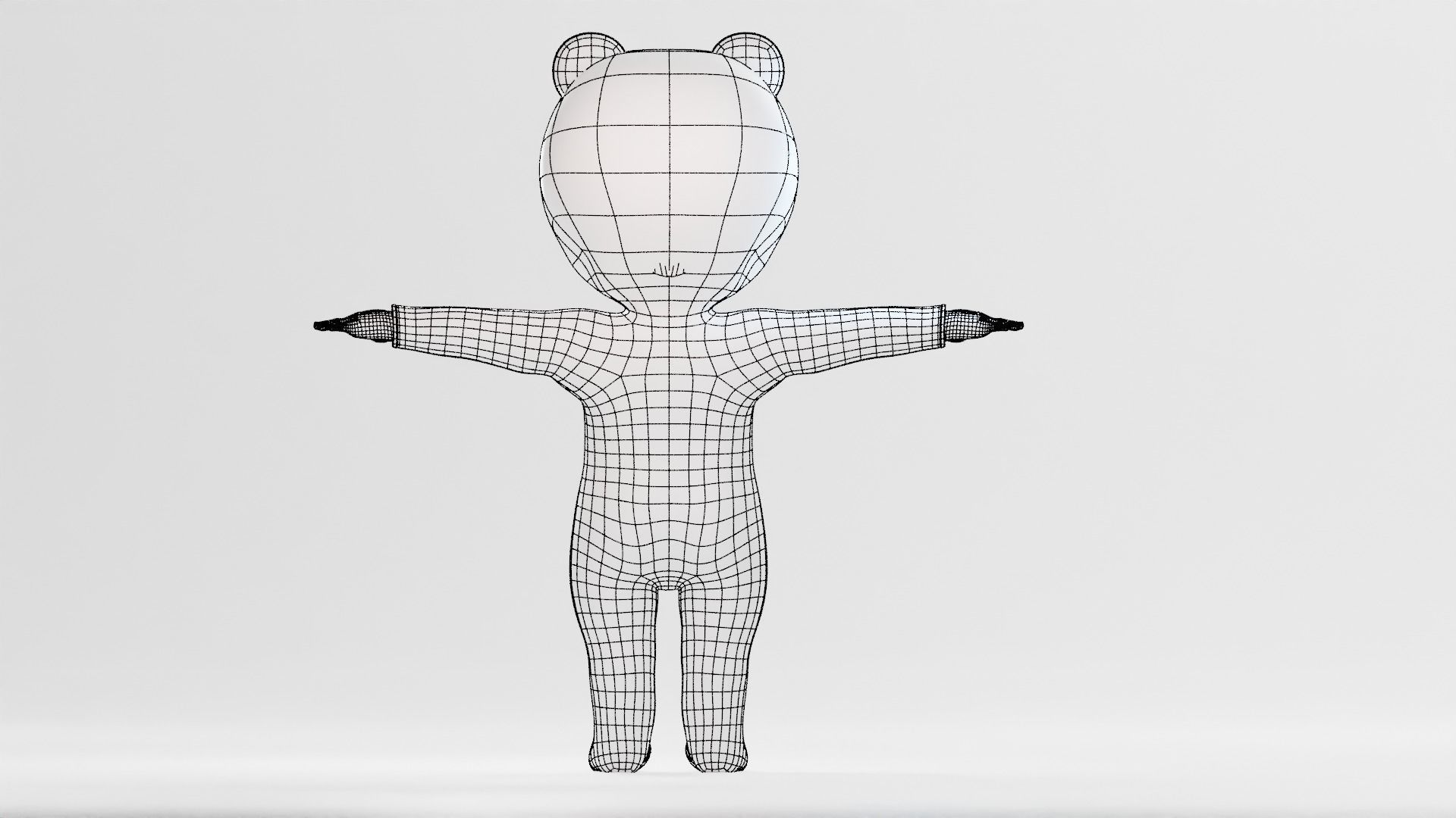 Cartoon Family Rigged V2 Low-poly 3D model_25