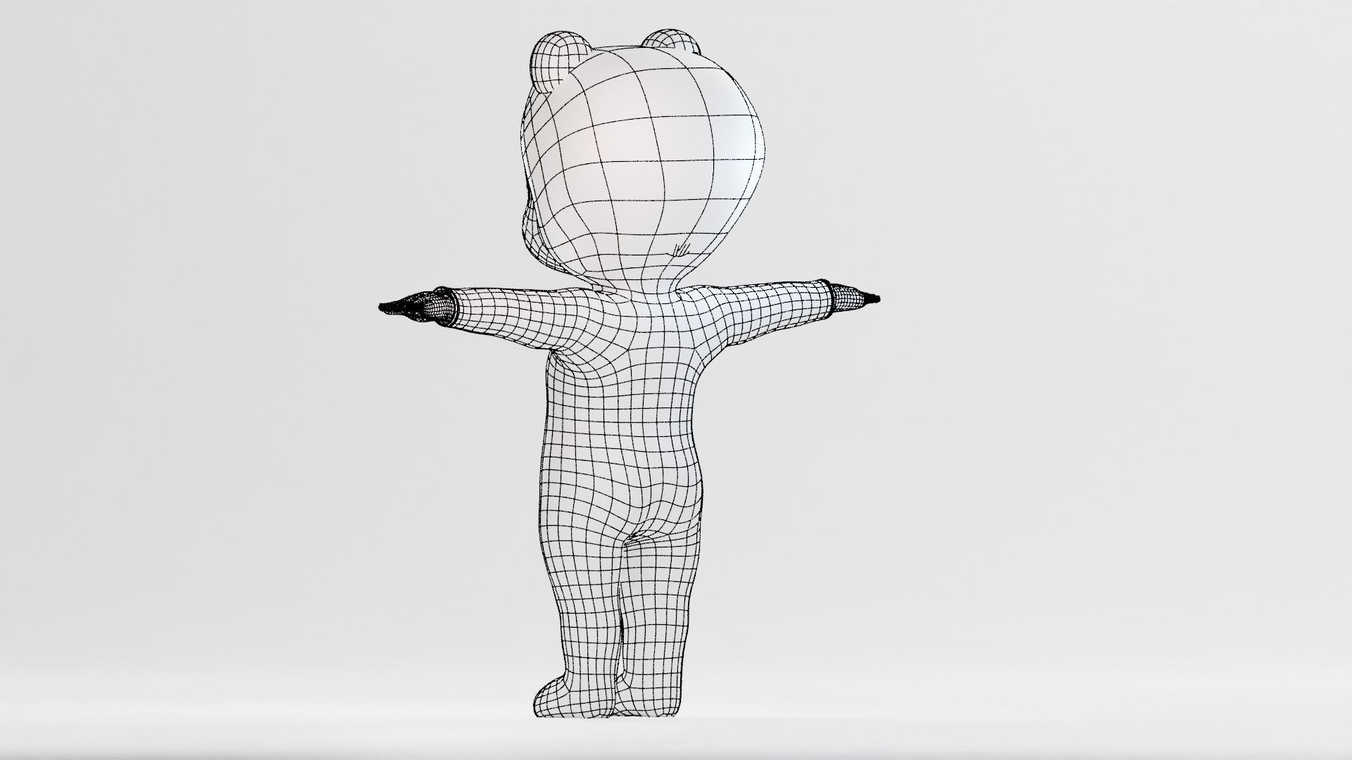 Cartoon Family Rigged V2 Low-poly 3D model_23