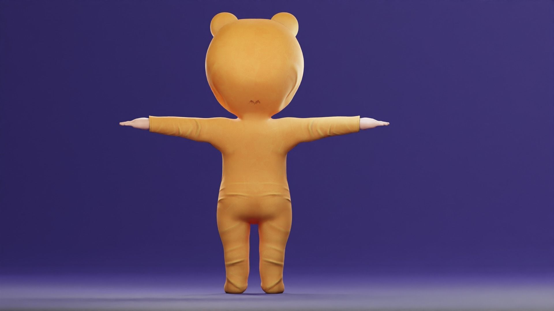 Cartoon Family Rigged V2 Low-poly 3D model_26