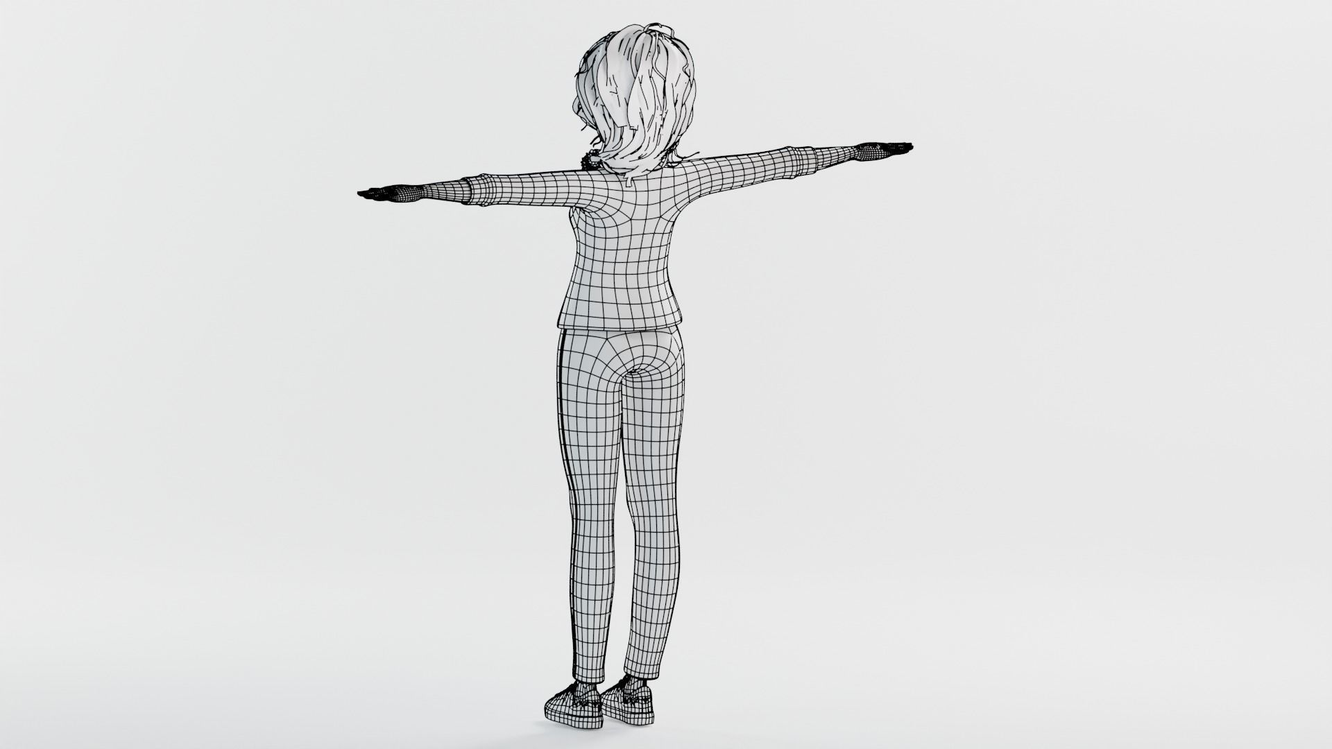 Cartoon Family Rigged V2 Low-poly 3D model_72