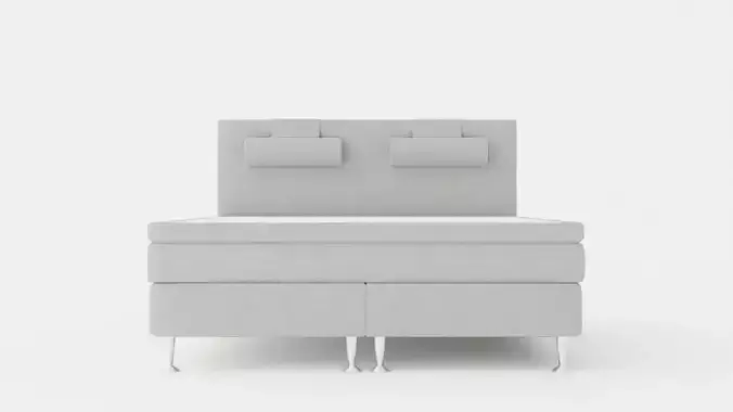 Meja Continental Bed 180x200cm Light Gray