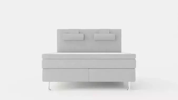 Meja Continental Bed 160x200cm Light Gray