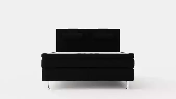 Meja Continental Bed 160x200cm Black