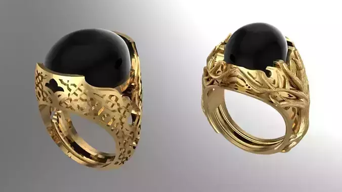 Abstract mixed design with Arabic patterns