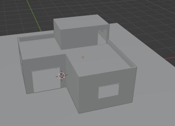 Free Fire L shape Free 3D model_1