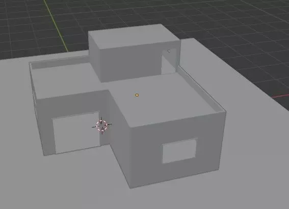 Free Fire L shape Free 3D model_0