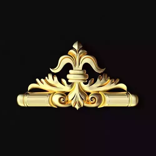 Central decor ornament for furniture