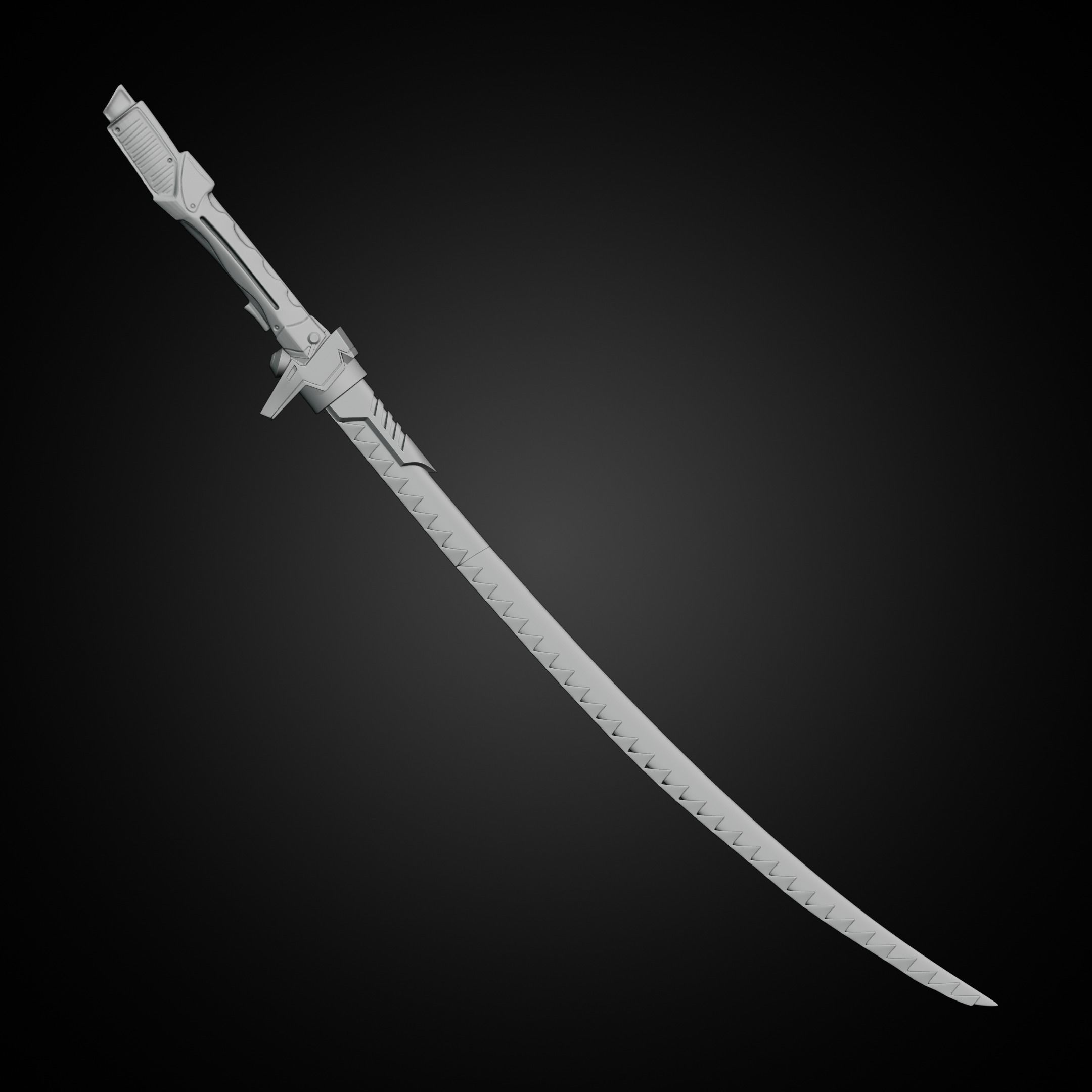 Overwatch Genji Dragonblade for Cosplay 3D print model_18