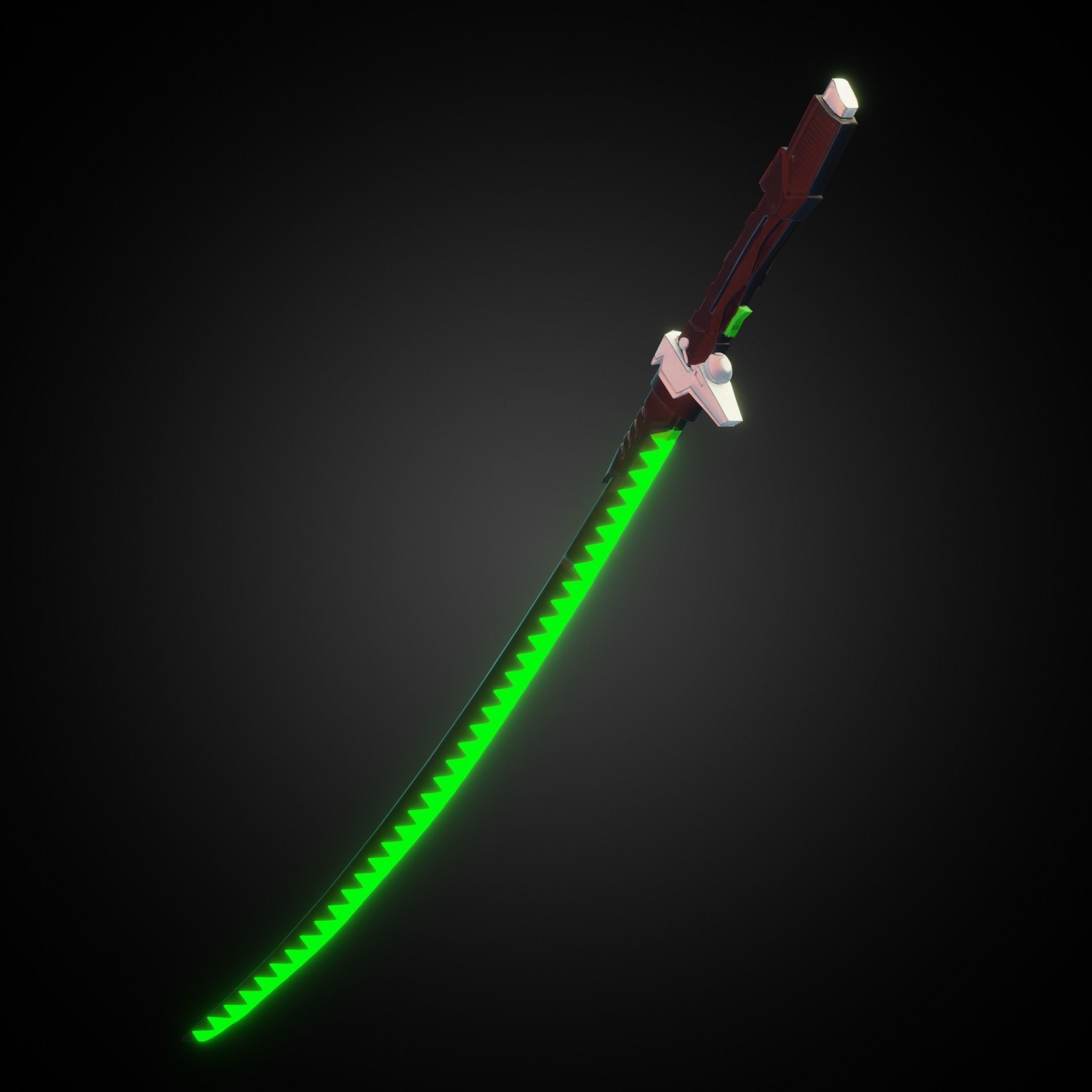 Overwatch Genji Dragonblade for Cosplay 3D print model_6