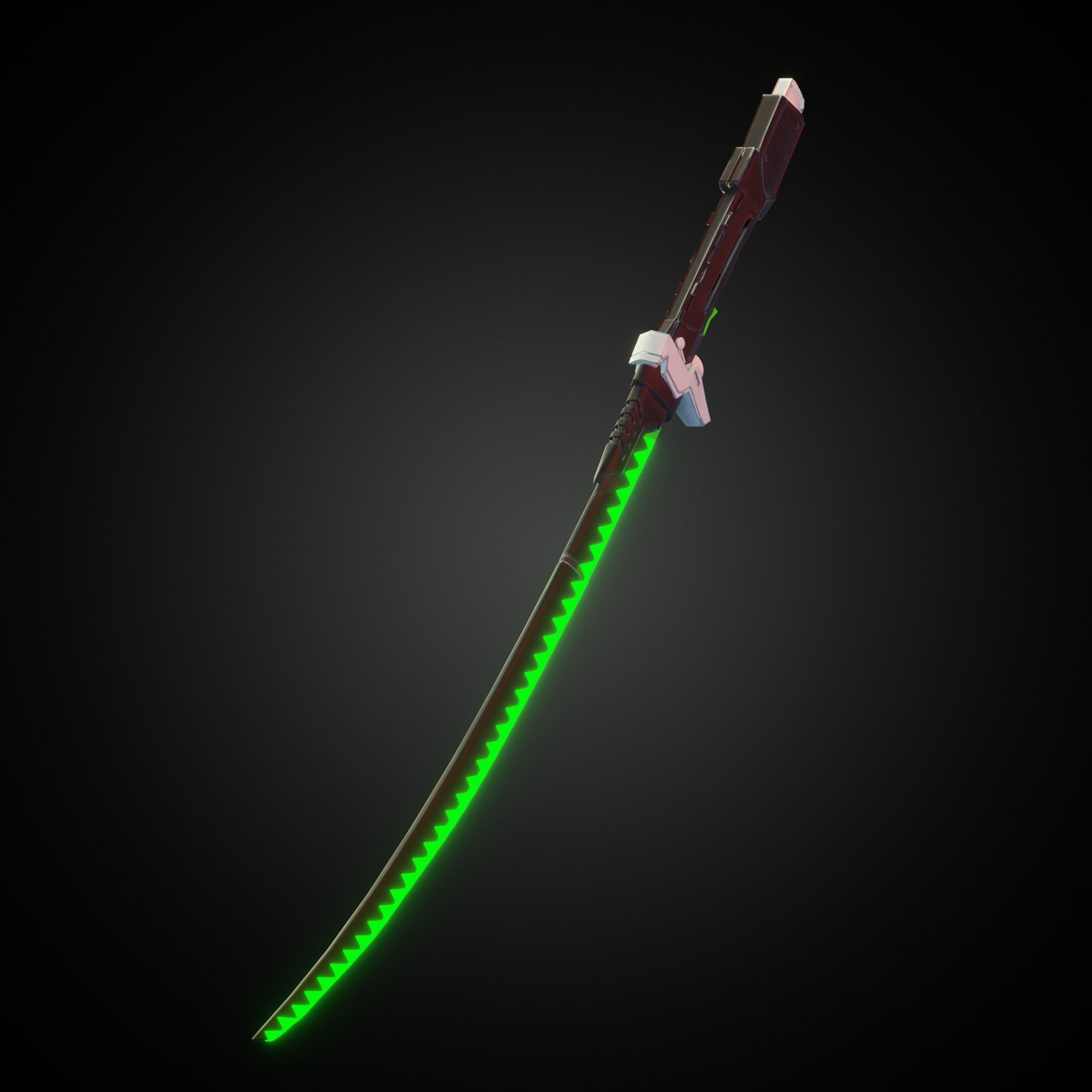 Overwatch Genji Dragonblade for Cosplay 3D print model_3