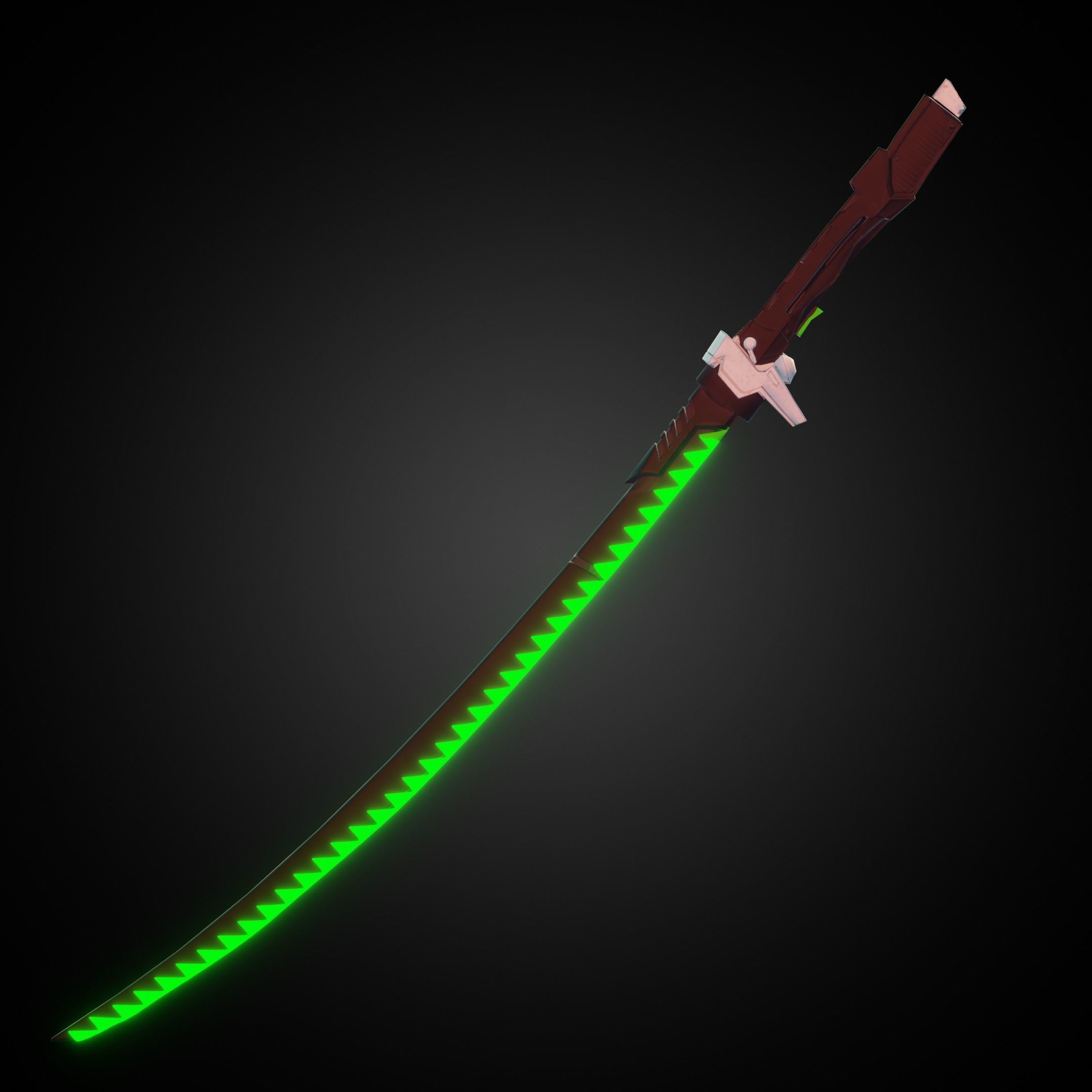 Overwatch Genji Dragonblade for Cosplay 3D print model_5