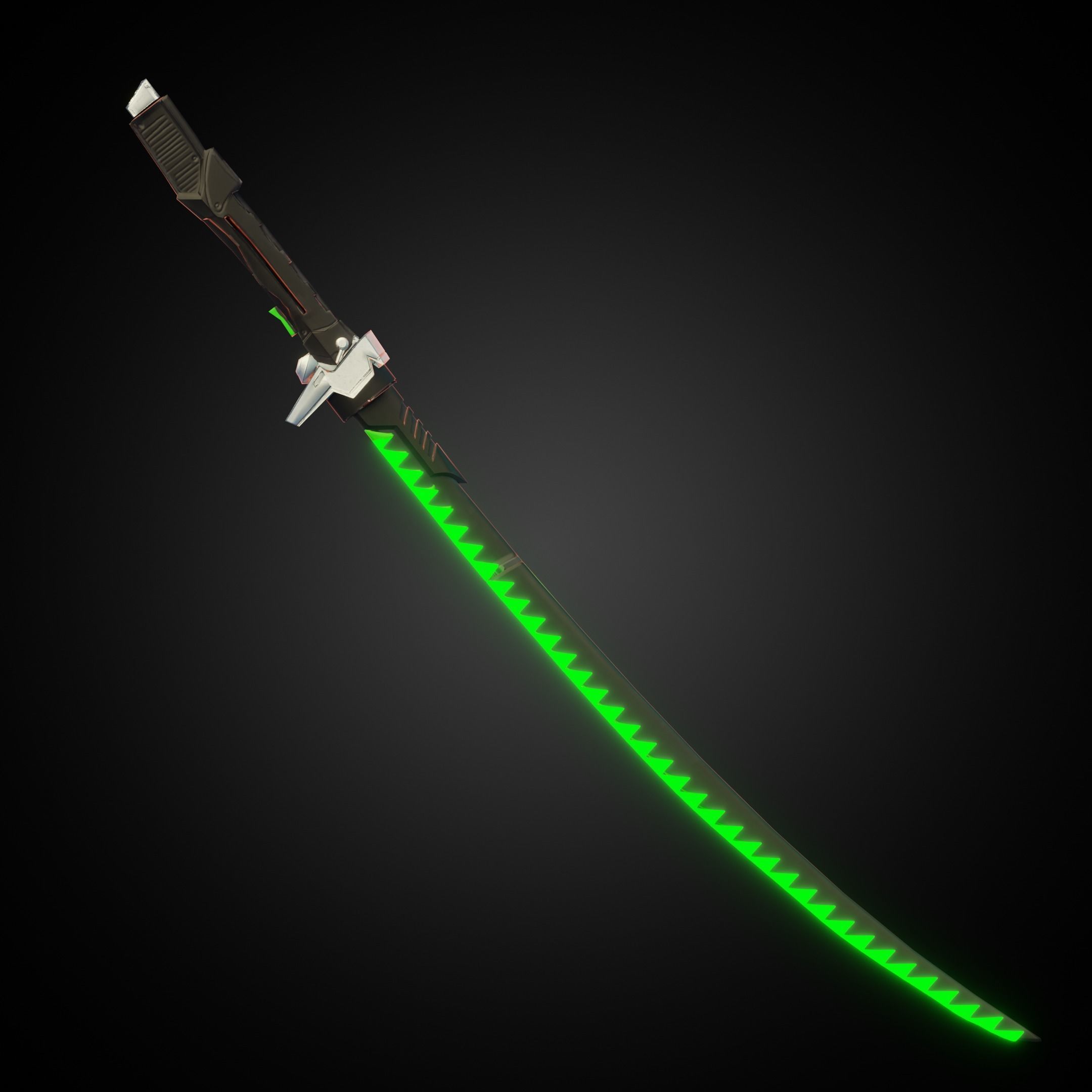 Overwatch Genji Dragonblade for Cosplay 3D print model_9