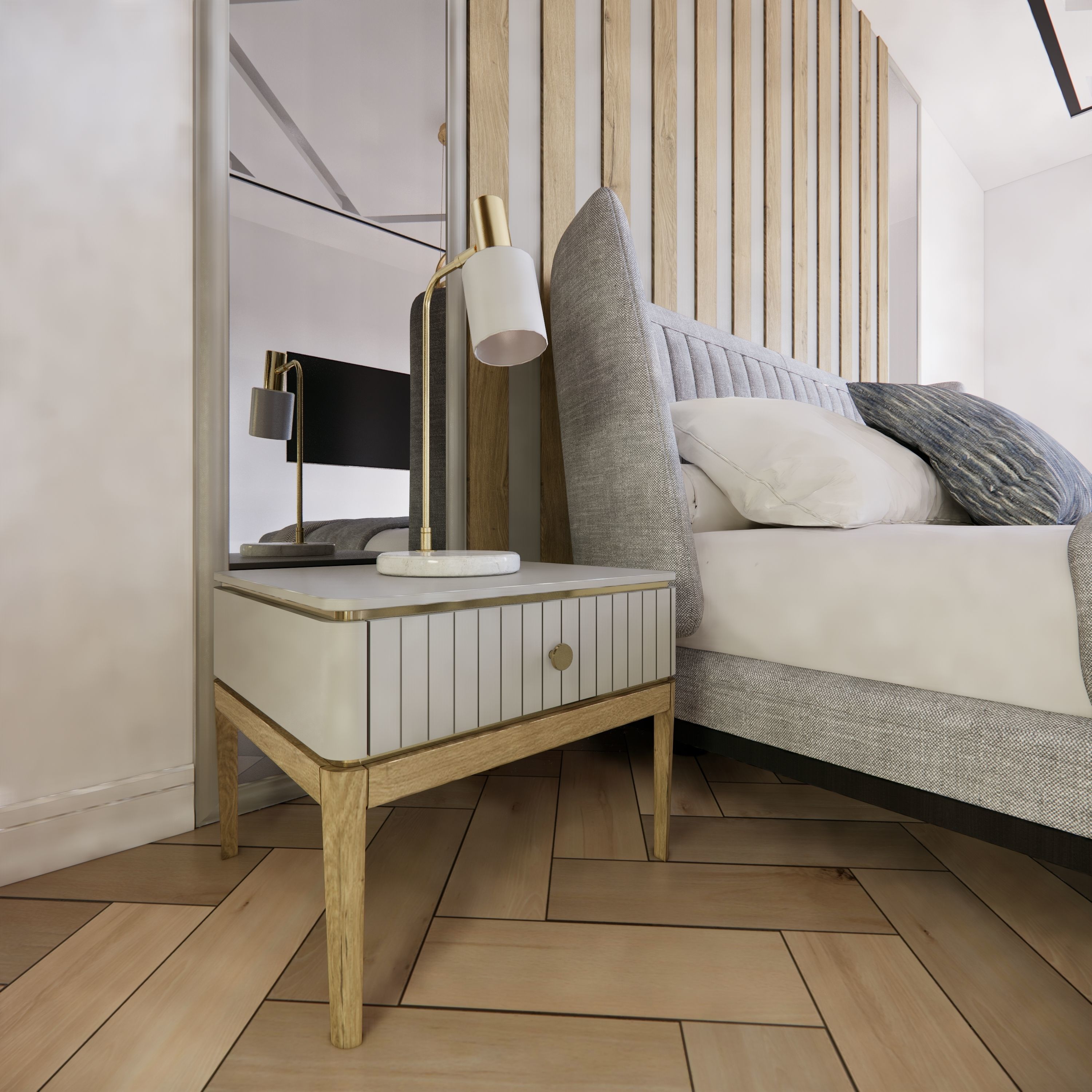 Luxury home Low-poly 3D model_8