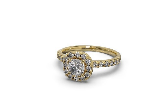 ENGAGEMENT RING Free 3D print model