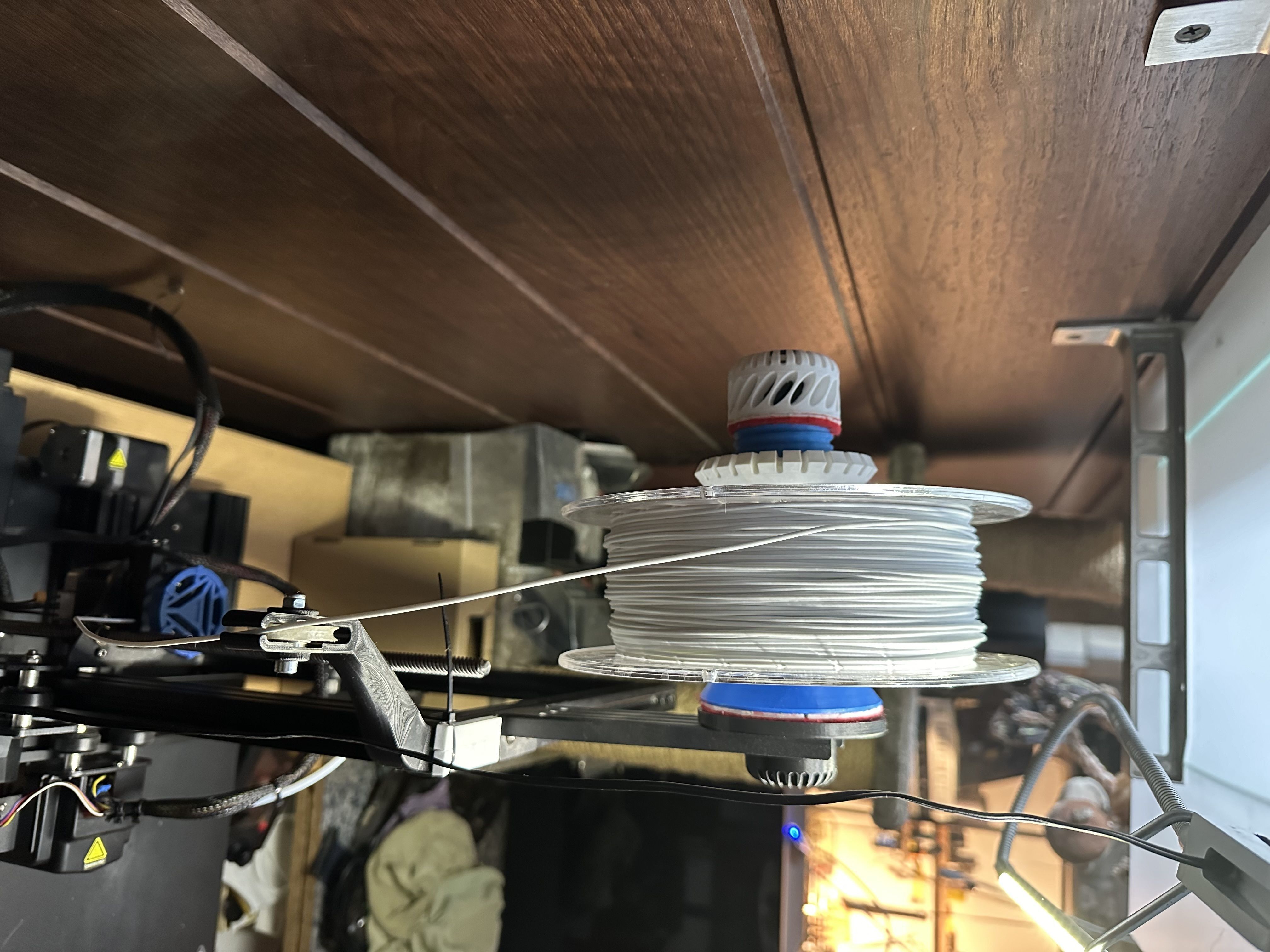 Filament Holder Ender 3 3D print model_5