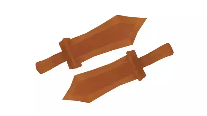 Wooden Sword - Hand Painted