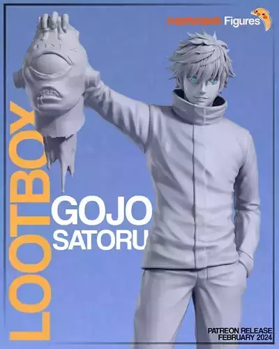 Satoru Gojo - Jujutsu Kaisen 3D print model Satoru Gojo - Jujutsu Kaisen 3D print model