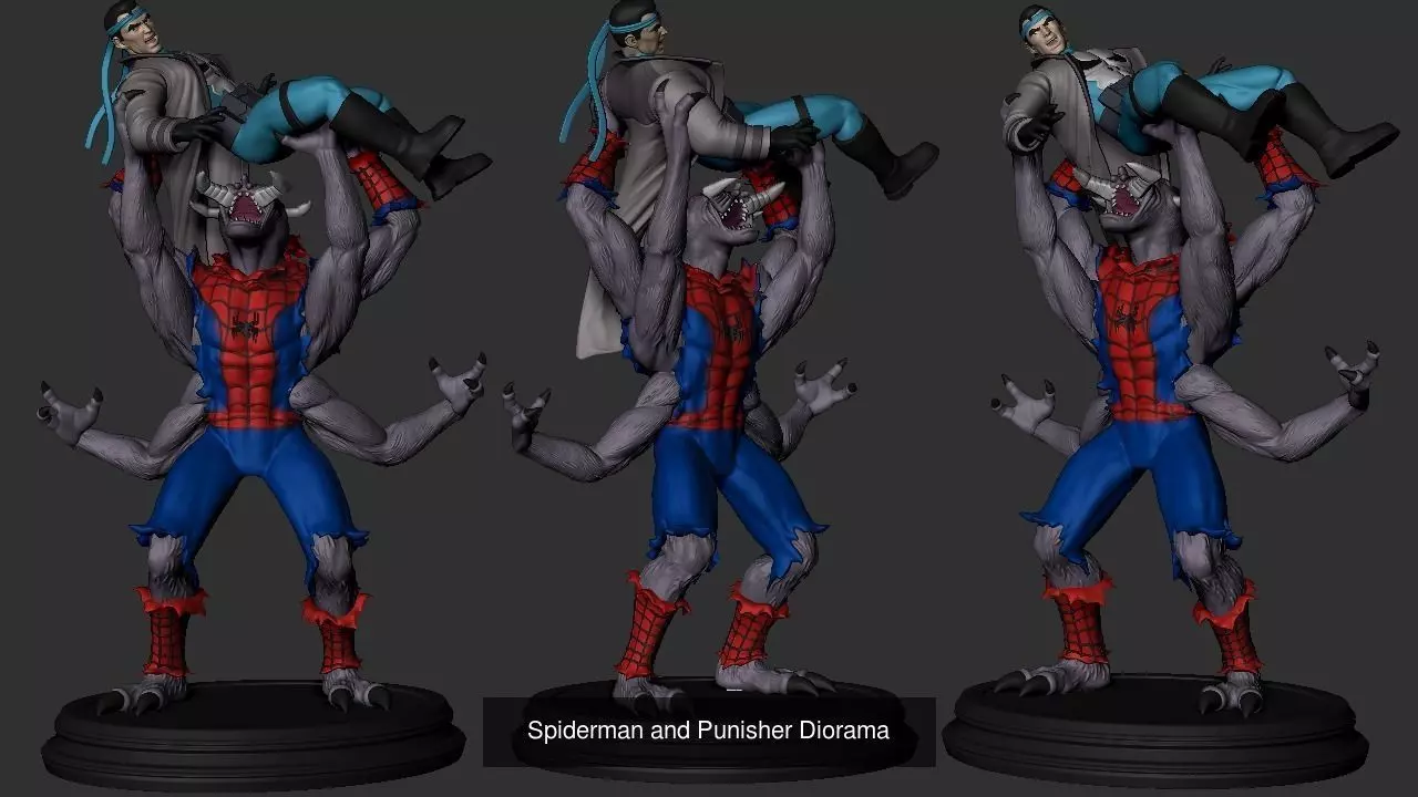 Super Amazing Spider Pack 3D Model Collection_0