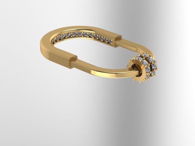 simple pendant 3D print model_6