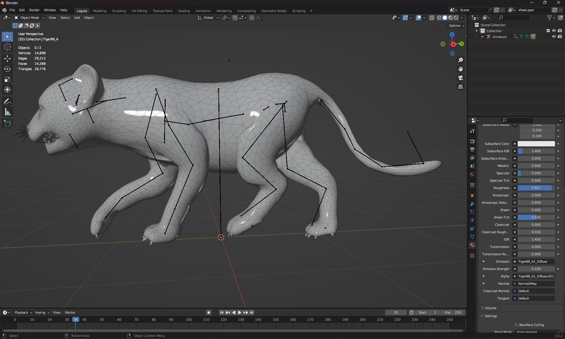 Tiger BaBy A1 3D model_18