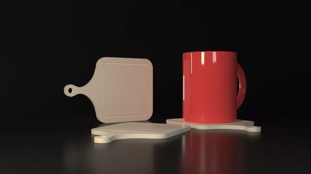 Cutting Board Coasters 3D print model