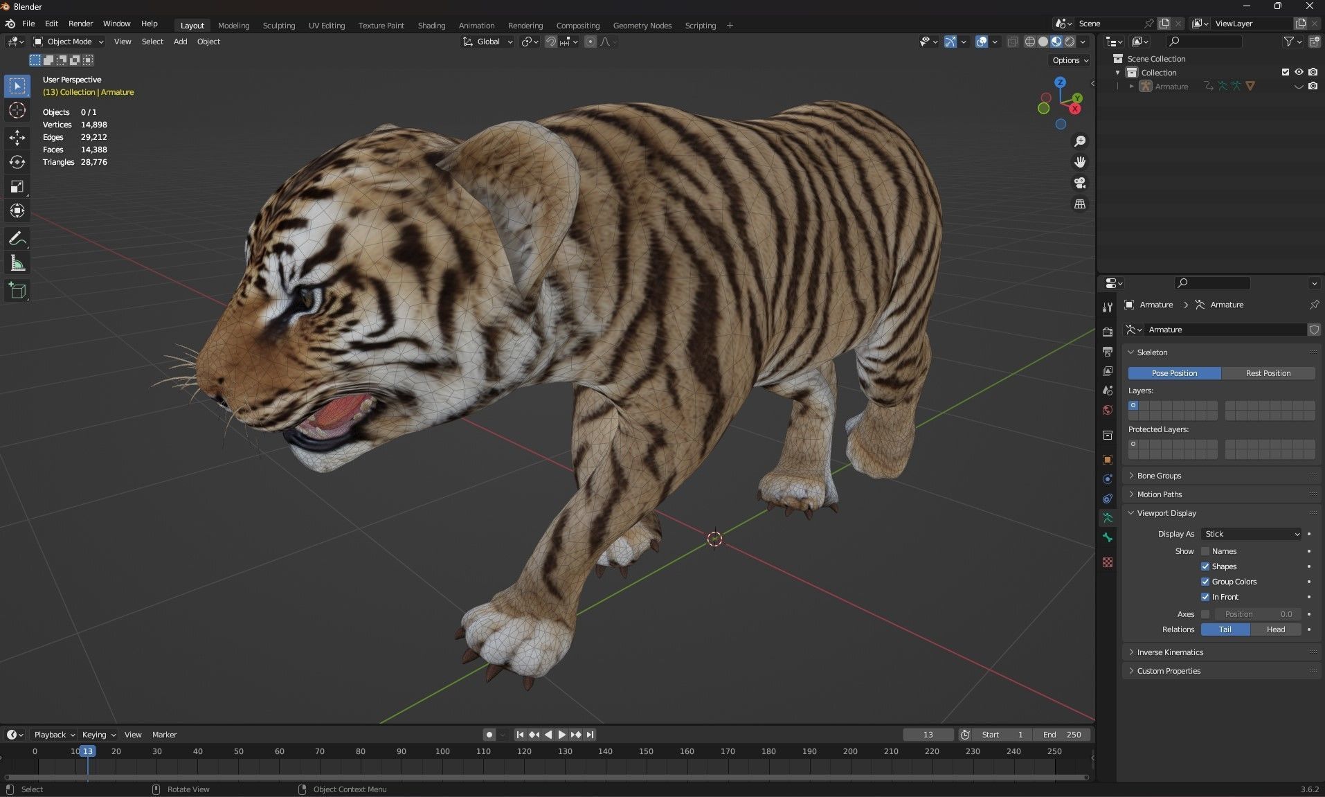 Tiger BaBy A2 3D model_20
