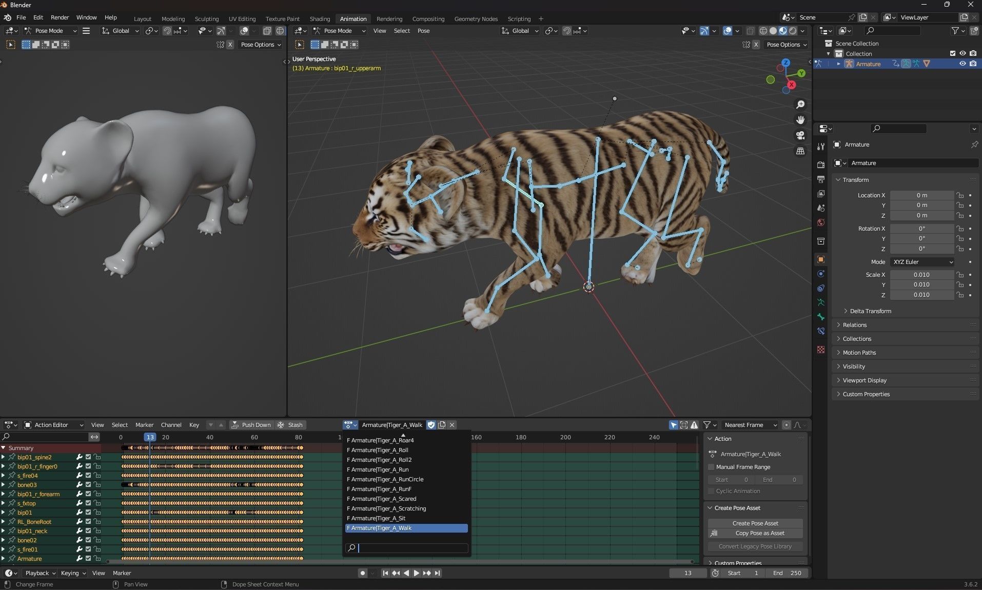 Tiger BaBy A2 3D model_21