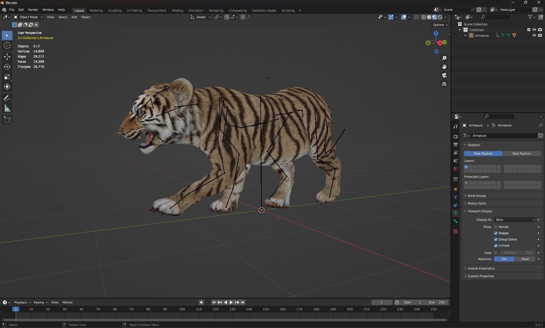 Tiger BaBy A2 3D model_17
