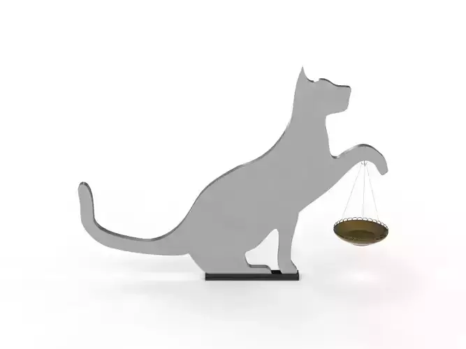 Cat Decor for table or shelf