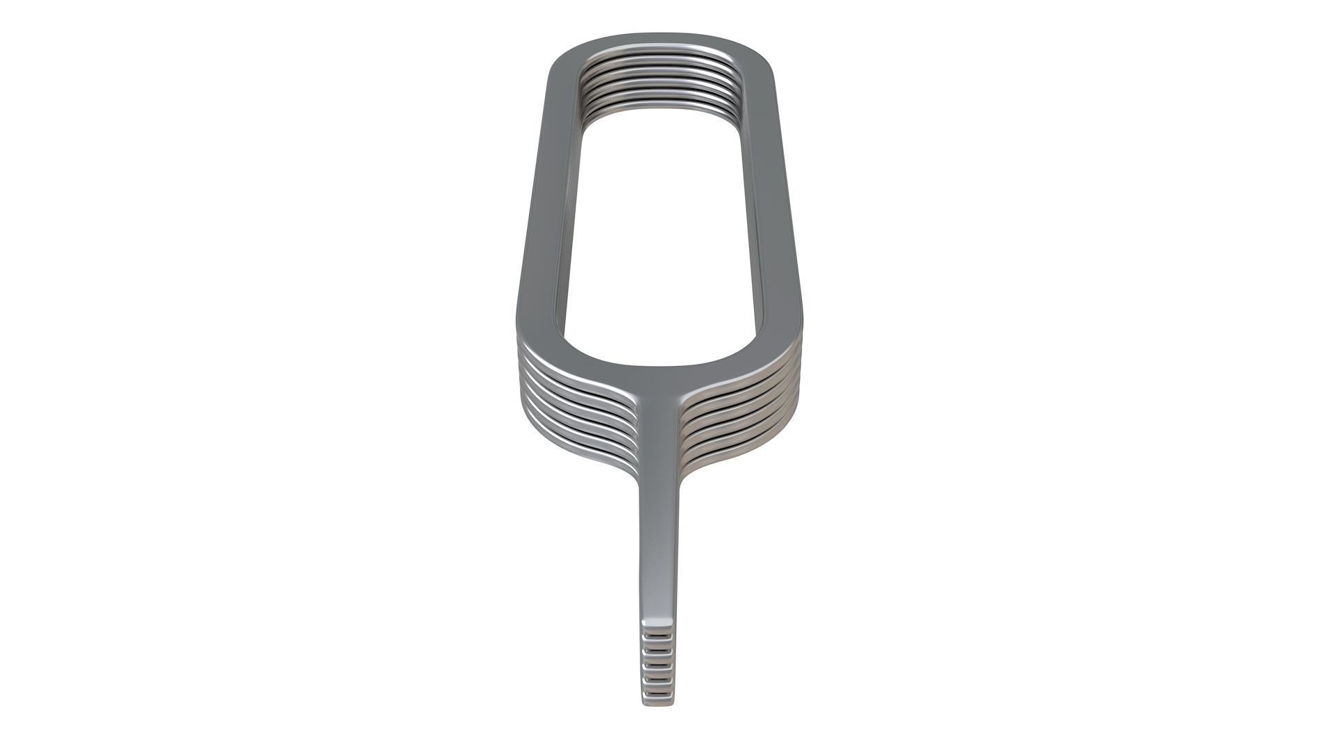 Sim Pin Key Gold And Stainless Steel 3D model_11