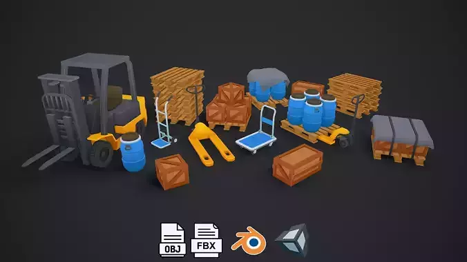 Trolley pallet Forklift