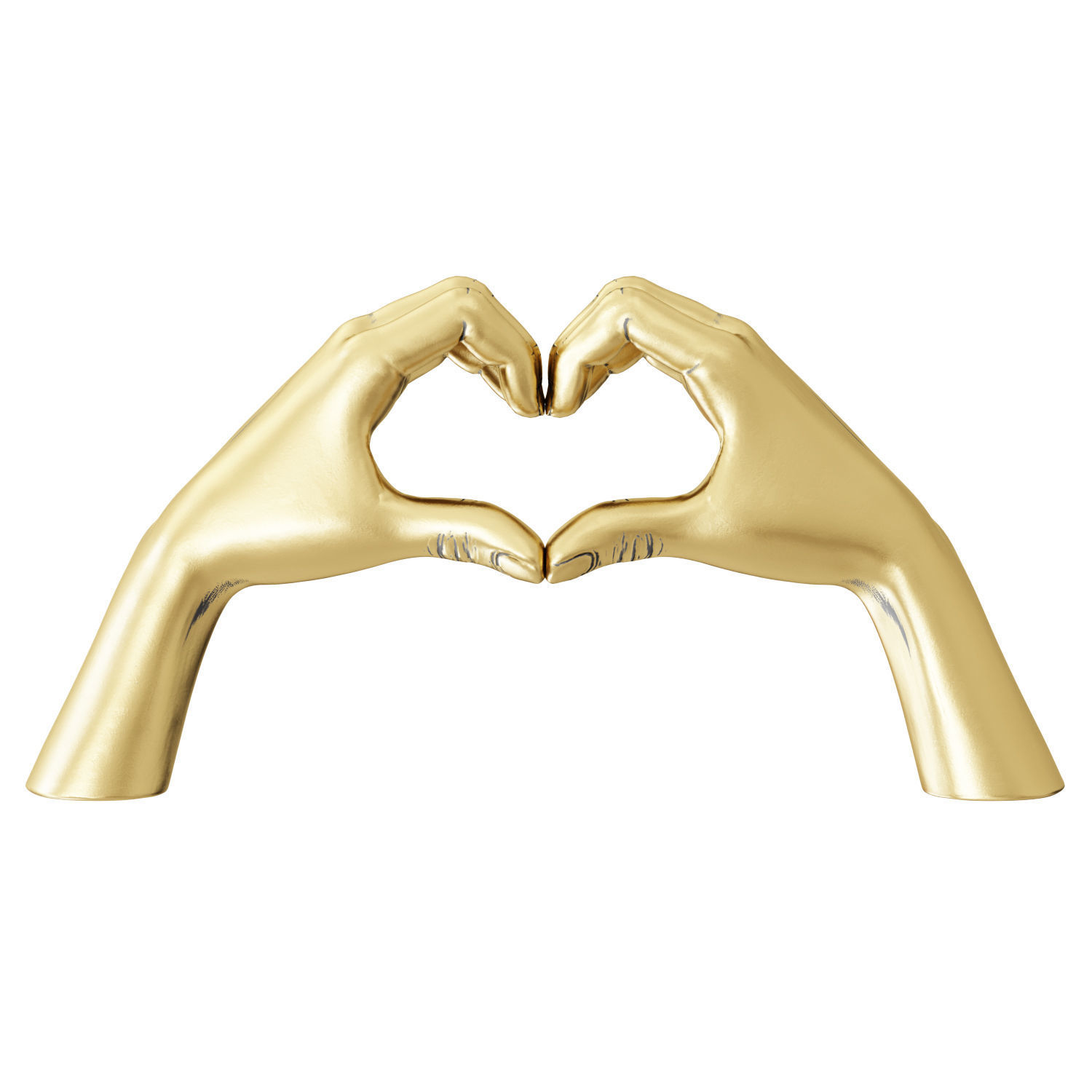Figurine Hands Heart 3D model_1