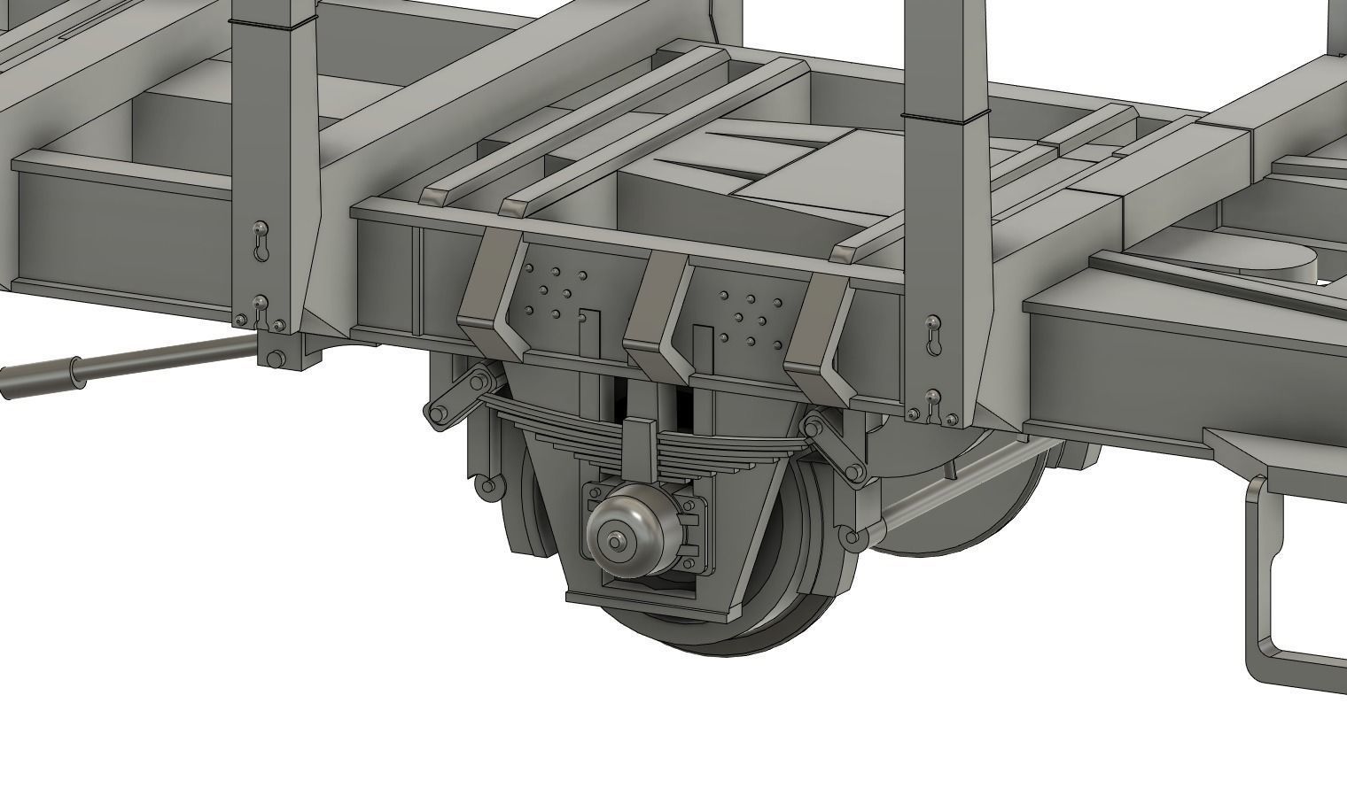 ROLLS-0031 Swedish SJ Litt Lp702 Stake Car H0-scale 3D print model_10