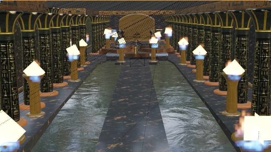 Fairy Fountain 3D model_16