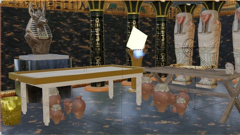 Fairy Fountain 3D model_13