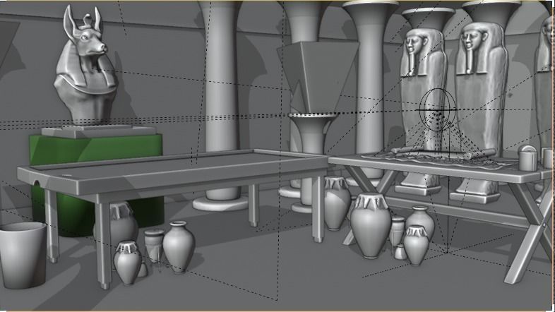 Fairy Fountain 3D model_19