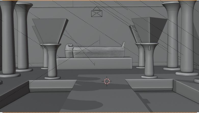 Fairy Fountain 3D model_17