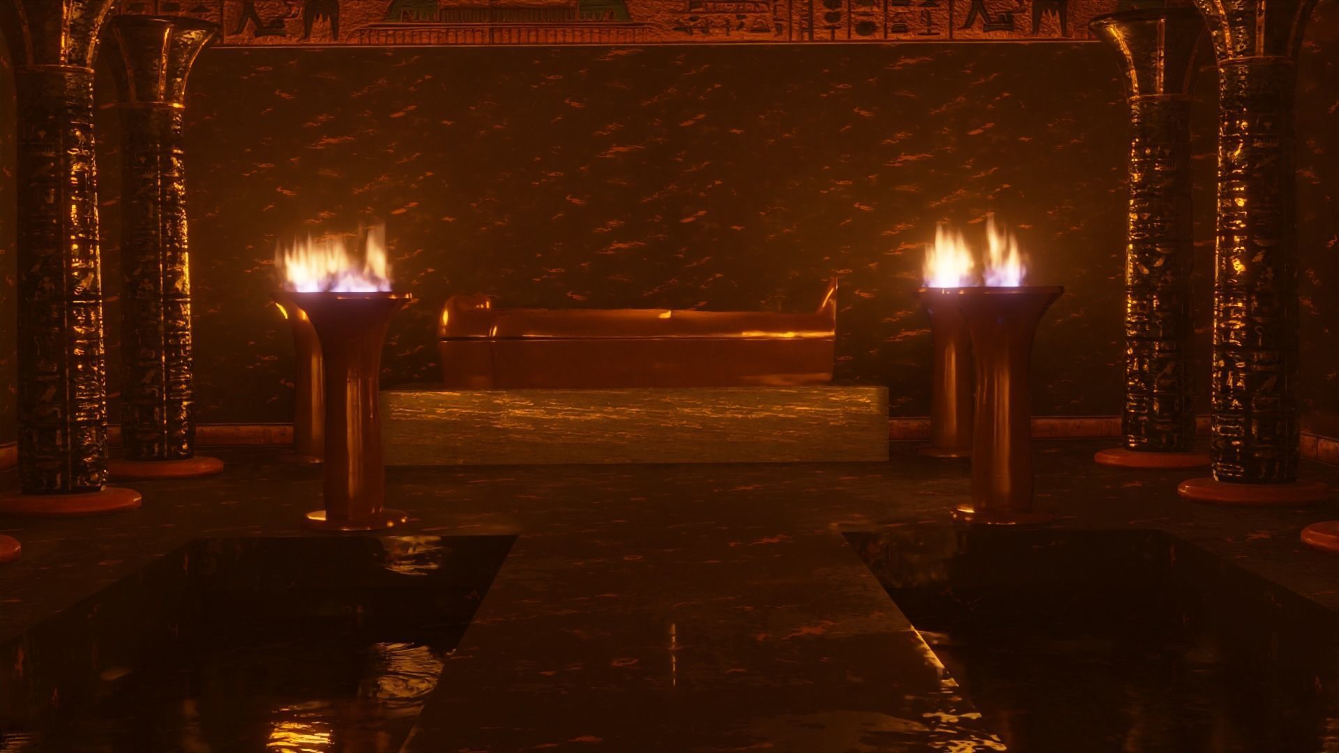 Fairy Fountain 3D model_4