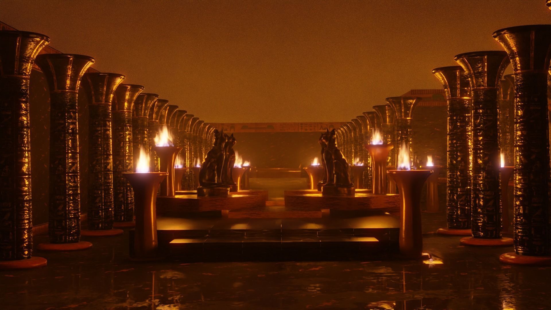 Fairy Fountain 3D model_7