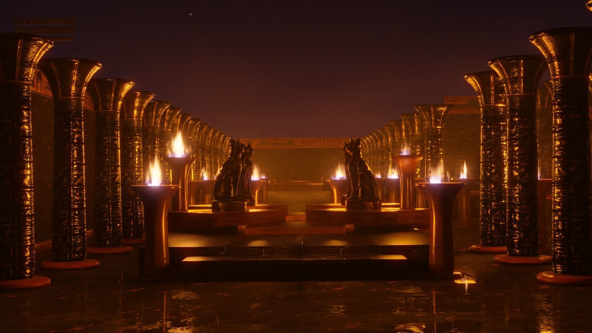 Fairy Fountain 3D model_8