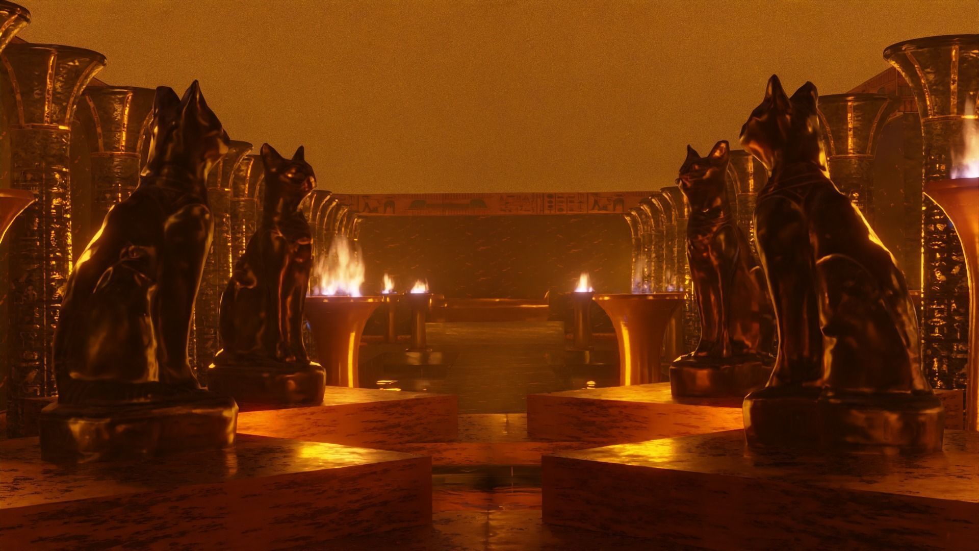 Fairy Fountain 3D model_10