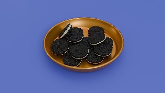 oreo cookie  3D model