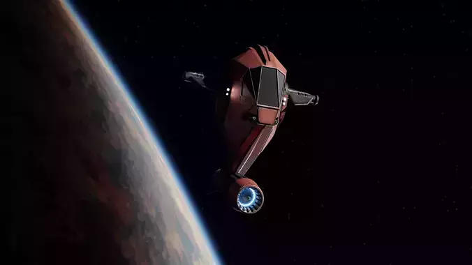 Spaceship - Scarlet Heron 