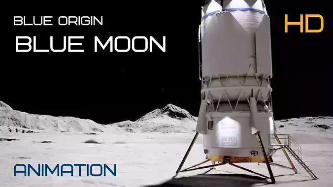 Blue Origin - Blue Moon Mark II Lander
