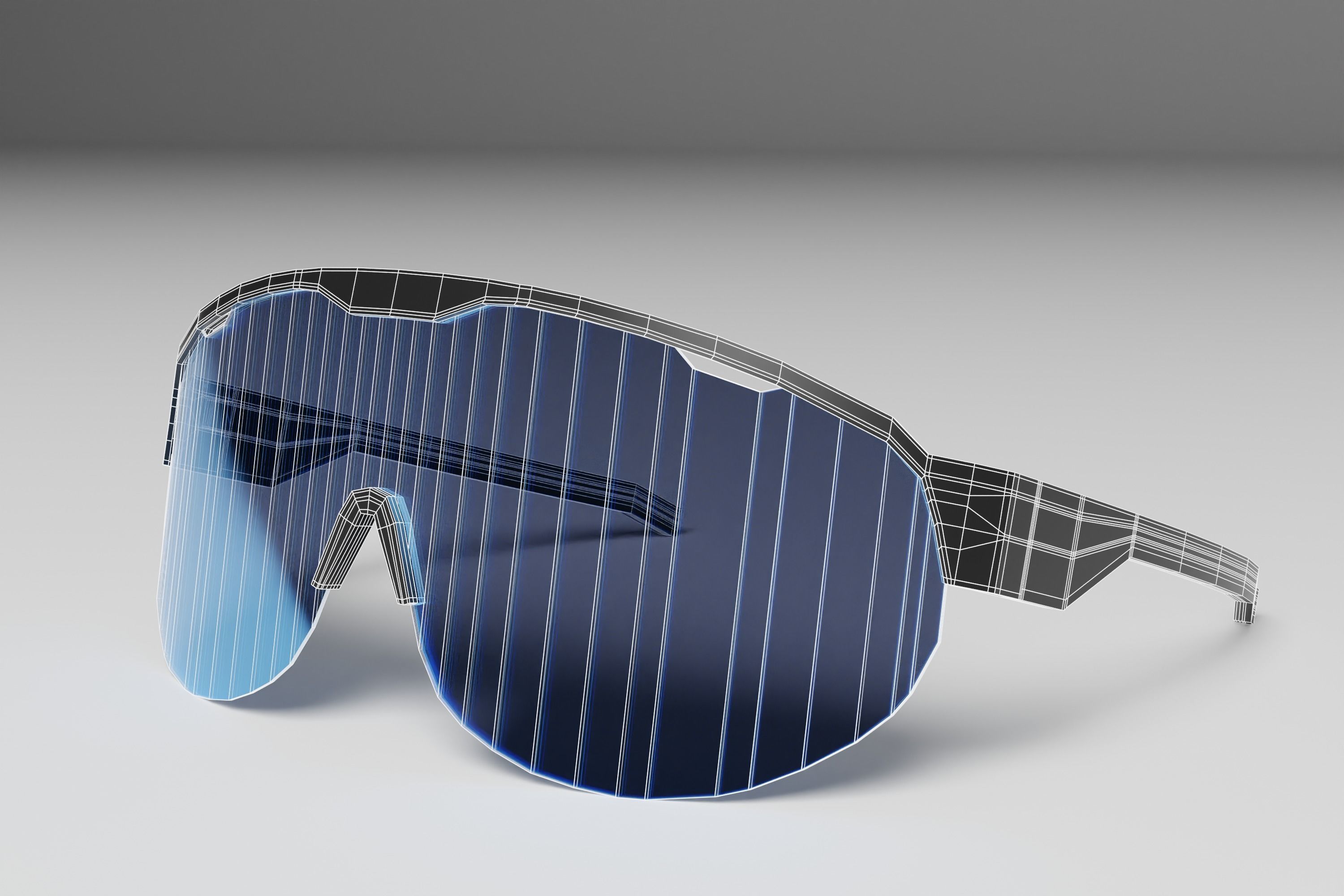 Sport sunglasses 3D model_5