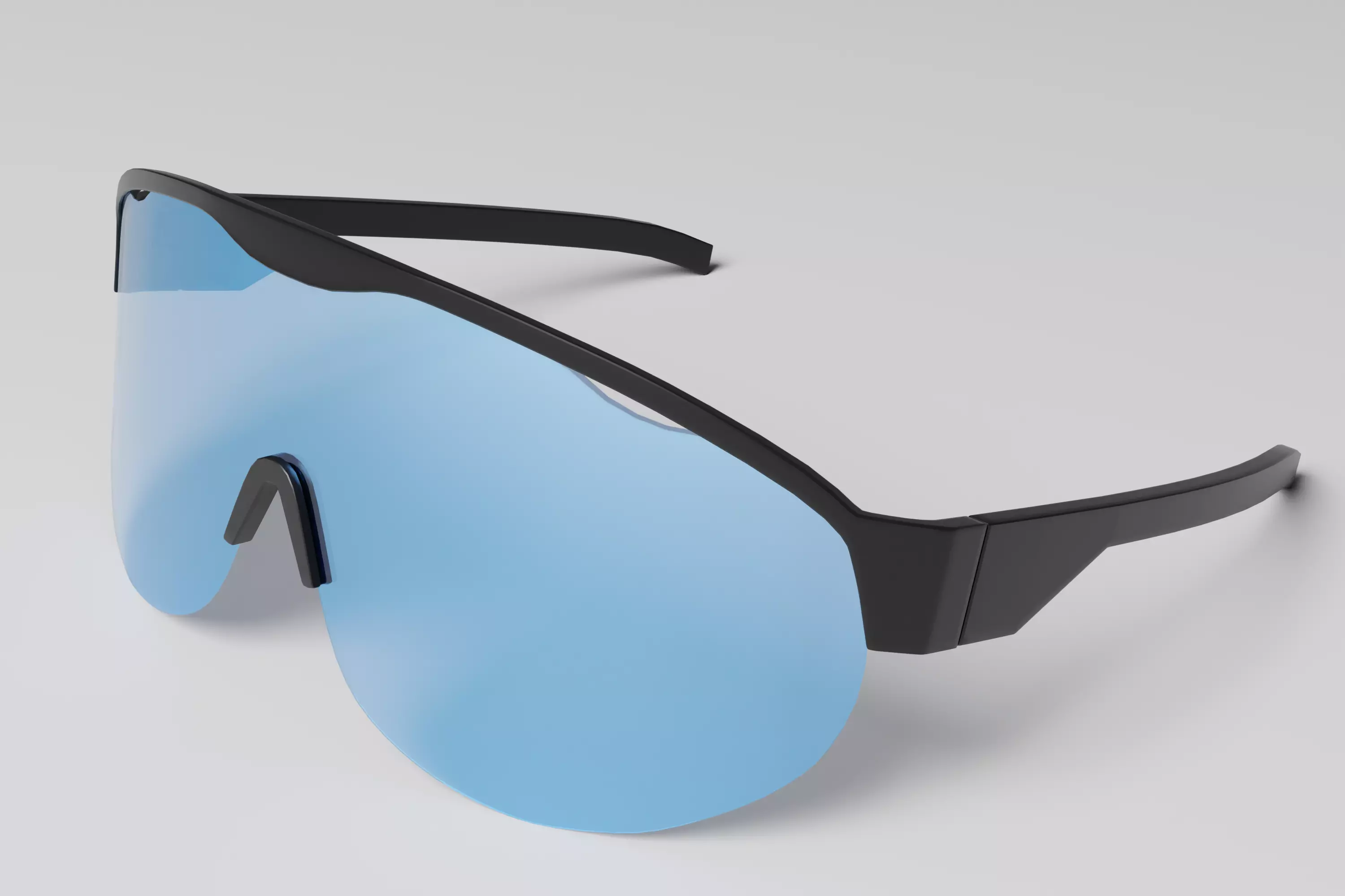 Sport sunglasses 3D model_0