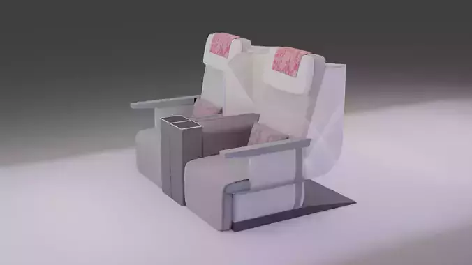 Business Class Airplane Seats - Air Astana 