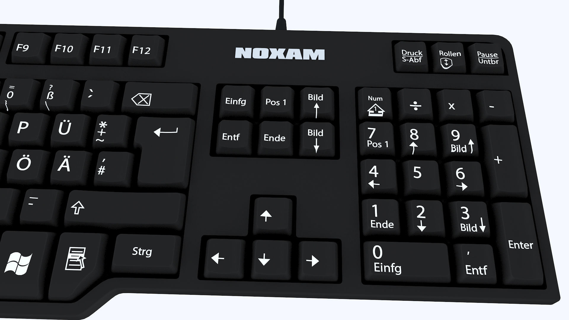 Keyboard  3D model_1